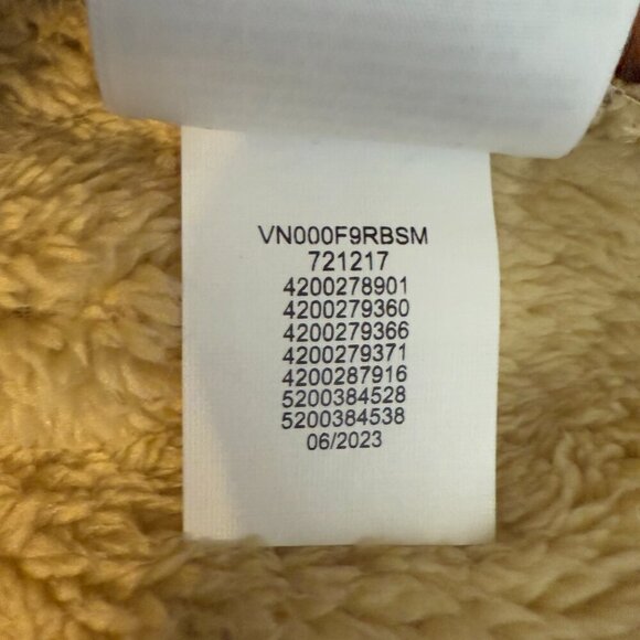 NWT Vans Vista Mock Neck Full Zip Mojave Desert Jacket Women's Medium Tan Teddy - Picture 15 of 15